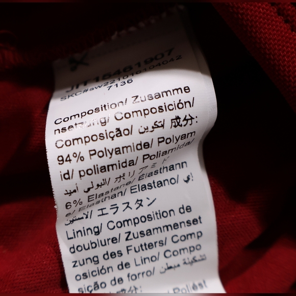 🔖 SHEIN Red Ruched Tube Top - Picture 7 of 8